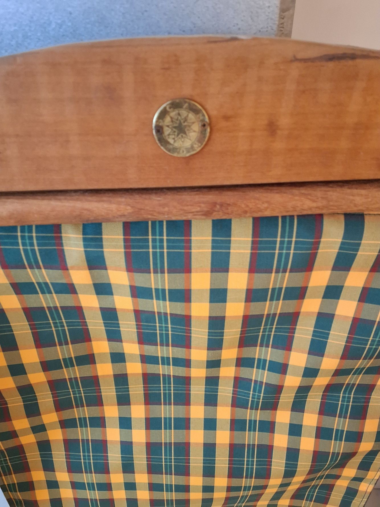 Vintage teak dæksstol